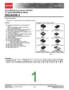 浏览型号BR24G08FVT-3的Datasheet PDF文件第1页