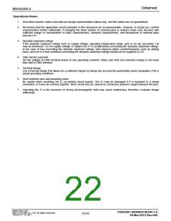 浏览型号BR24G08FVT-3的Datasheet PDF文件第22页