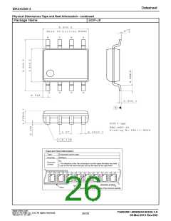 浏览型号BR24G08FVT-3的Datasheet PDF文件第26页