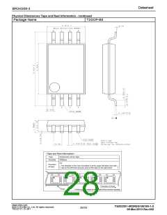 浏览型号BR24G08FVT-3的Datasheet PDF文件第28页