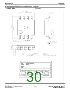 浏览型号BR24G08FVT-3的Datasheet PDF文件第30页