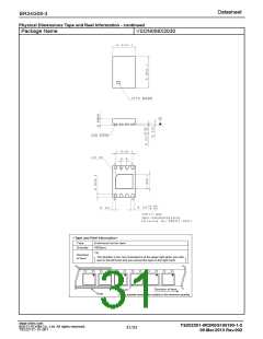 浏览型号BR24G08FVT-3的Datasheet PDF文件第31页