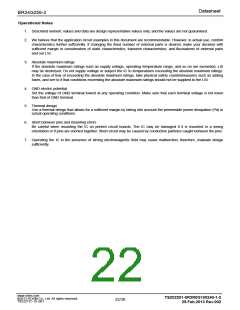浏览型号BR24G256-3E2的Datasheet PDF文件第22页
