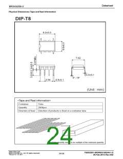 浏览型号BR24G256-3E2的Datasheet PDF文件第24页