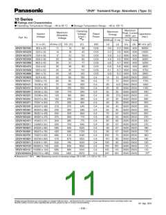 浏览型号ERZV10D270的Datasheet PDF文件第11页