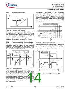 浏览型号ICE3BR4765J的Datasheet PDF文件第14页