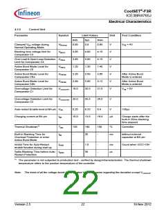 浏览型号ICE3BR4765J的Datasheet PDF文件第22页