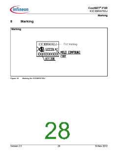 浏览型号ICE3BR4765J的Datasheet PDF文件第28页