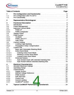 浏览型号ICE3BR4765J的Datasheet PDF文件第4页