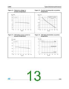 浏览型号L6599DTR的Datasheet PDF文件第13页