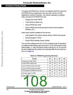浏览型号MC705C8ACPE的Datasheet PDF文件第108页
