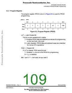 浏览型号MC705C8ACPE的Datasheet PDF文件第109页