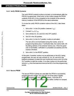 浏览型号MC705C8ACPE的Datasheet PDF文件第112页
