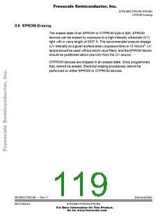 浏览型号MC705C8ACPE的Datasheet PDF文件第119页