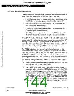 浏览型号MC705C8ACPE的Datasheet PDF文件第144页