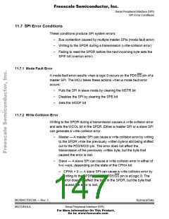 浏览型号MC705C8ACPE的Datasheet PDF文件第147页
