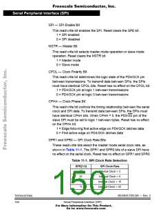 浏览型号MC705C8ACPE的Datasheet PDF文件第150页