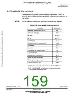 浏览型号MC705C8ACPE的Datasheet PDF文件第159页