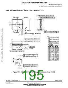 浏览型号MC705C8ACPE的Datasheet PDF文件第195页