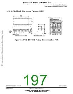 浏览型号MC705C8ACPE的Datasheet PDF文件第197页