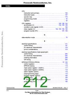 浏览型号MC705C8ACPE的Datasheet PDF文件第212页