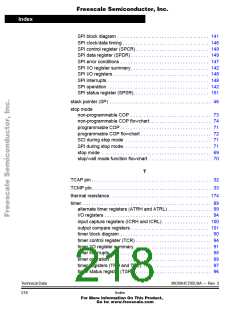浏览型号MC705C8ACPE的Datasheet PDF文件第218页