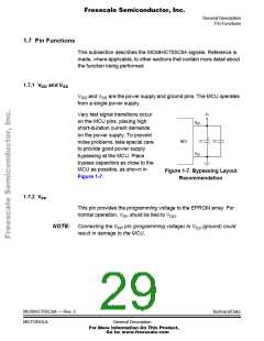 浏览型号MC705C8ACPE的Datasheet PDF文件第29页