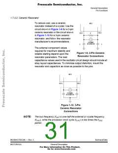 浏览型号MC705C8ACPE的Datasheet PDF文件第31页