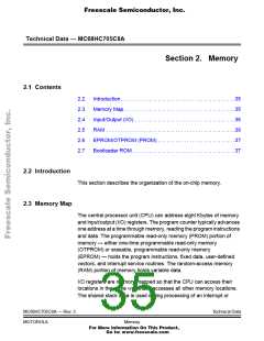 浏览型号MC705C8ACPE的Datasheet PDF文件第35页