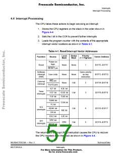 浏览型号MC705C8ACPE的Datasheet PDF文件第57页