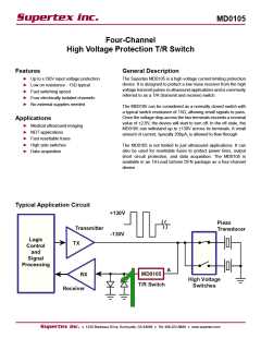 浏览型号MD0105的Datasheet PDF文件第1页
