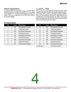 浏览型号MD0105的Datasheet PDF文件第4页