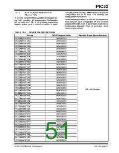 浏览型号PIC32MX795F512L-80IPT的Datasheet PDF文件第51页