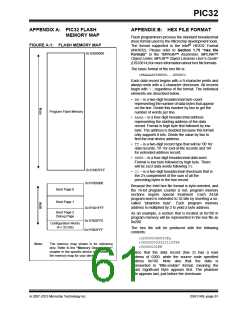 浏览型号PIC32MX795F512L-80IPT的Datasheet PDF文件第61页
