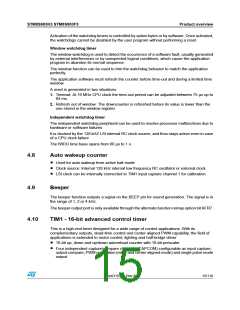 浏览型号STM8S903K3T6C的Datasheet PDF文件第15页