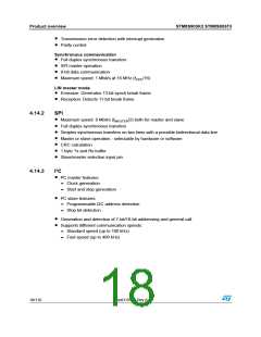 浏览型号STM8S903K3T6C的Datasheet PDF文件第18页