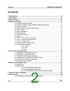 浏览型号STM8S903K3T6C的Datasheet PDF文件第2页