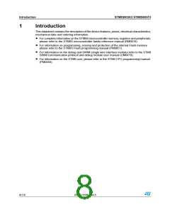 浏览型号STM8S903K3T6C的Datasheet PDF文件第8页
