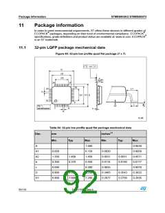 浏览型号STM8S903K3T6C的Datasheet PDF文件第92页