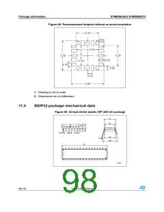 浏览型号STM8S903K3T6C的Datasheet PDF文件第98页