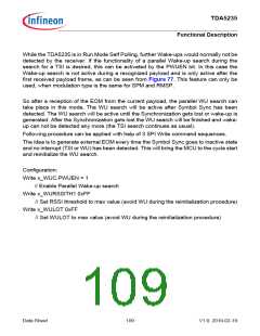 浏览型号TDA5235的Datasheet PDF文件第109页