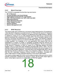 浏览型号TDA5235的Datasheet PDF文件第18页