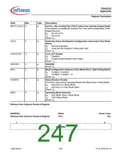 浏览型号TDA5235的Datasheet PDF文件第247页