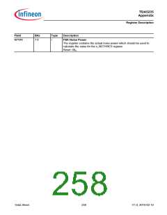 浏览型号TDA5235的Datasheet PDF文件第258页
