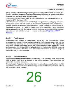 浏览型号TDA5235的Datasheet PDF文件第26页
