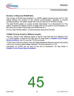 浏览型号TDA5235的Datasheet PDF文件第45页