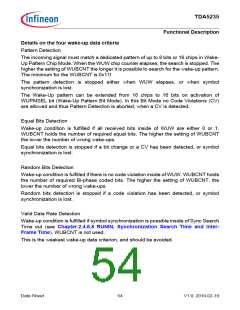 浏览型号TDA5235的Datasheet PDF文件第54页