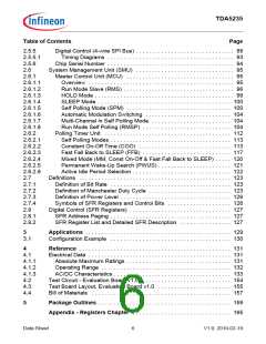 浏览型号TDA5235的Datasheet PDF文件第6页