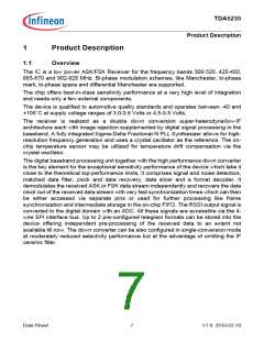 浏览型号TDA5235的Datasheet PDF文件第7页