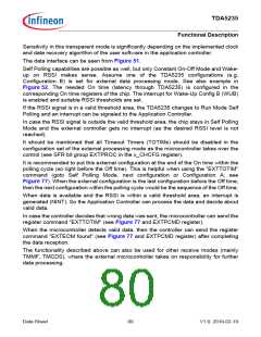 浏览型号TDA5235的Datasheet PDF文件第80页